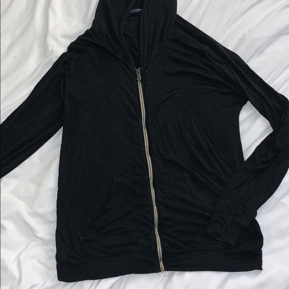 Brandy Melville zip up hoodie